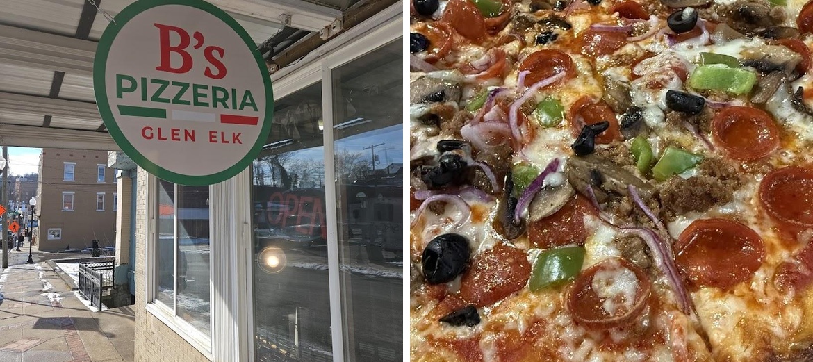 B's Pizzeria Menu