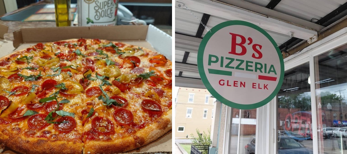 B's Pizzeria Menu